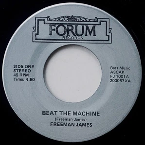 Freeman James 45 Beat the Machine - 1982 Video Game New Wave Synth Pop - HEAR - Imagen 1 de 2
