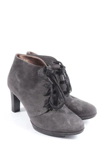 PETER KAISER Patucos con cordones Mujeres Botines Talla EU 37 marrón-negro - Imagen 1 de 5