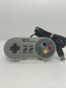 iBuffalo BUFFALO 8 Botones Clásico USB Gamepad Turbo Controlador SNES PC RETROPIE - Imagen 1 de 2