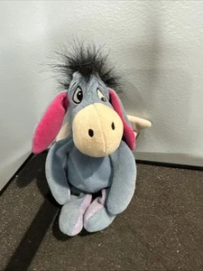Mattel 7” Disney Eeyore Bean Bag Plush Stuffed Animal With Wings * - Picture 1 of 3
