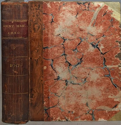 1830 -PRESIDENT ANDREW JACKSON/INDIAN REMOVAL- Gentleman's Magazine Bound Book - Image 1 of 2