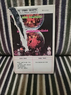 In-A-Gadda-Da-Vida, IronButterfly-Cassette Jul-1987,Stereo Atco/Ampex M5250-EXC. - Image 1 of 4
