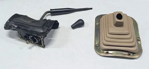 86-1997 Nissan Pickup D21 Truck RWD Manual Floor Shift Shifter Rubber Boot TAN - Picture 1 of 18