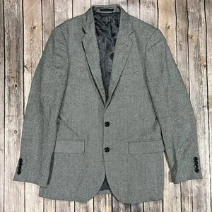 J Crew Ludlow Tollegno 1900 Wool Herringbone Sport Coat Blazer 36R Slim Men Grey - Picture 1 of 11