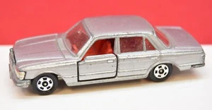 Vintage 1/67 Tomy Tomica F7 1976 Mercedes-Benz 450SEL Silver w/Red Interior 424 - Picture 1 of 8