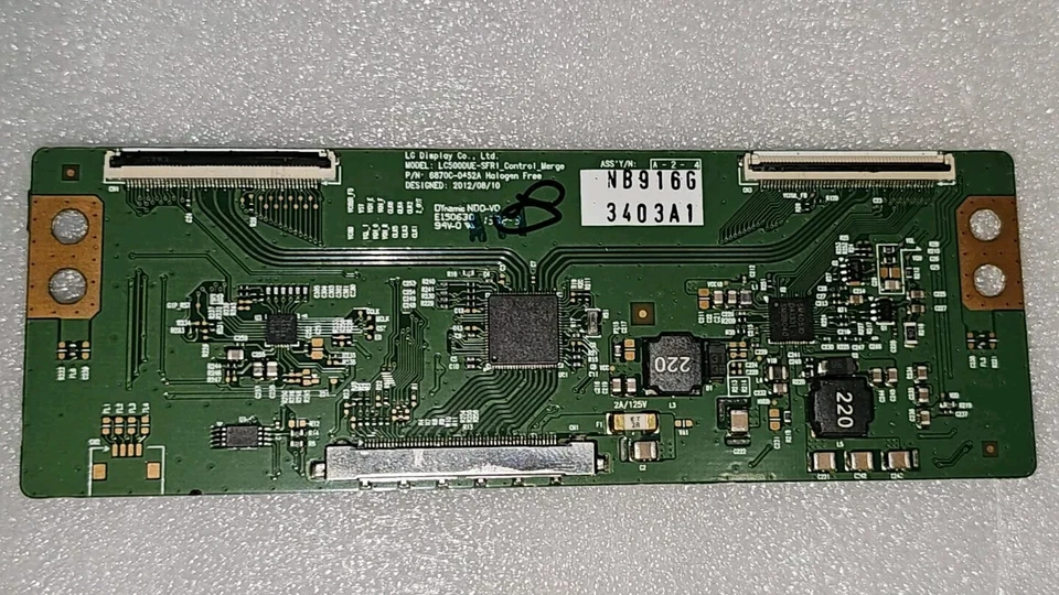 LG LC500DUE-SFR1 6870C-0452A 42" TV T-Con placa PCB para Sanyo DP42D23 Foto 1 de 1