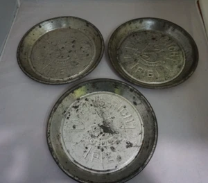 Menge 3 Vintage Mrs. Smith's "Mello-Rich" 9,5 Kuchen Backen Blech Pfanne Form - Bild 1 von 7