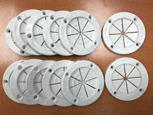 SOPORTE PARA CAÑA DE PESCAR PAQUETE DE 12 OJALES BLANCOS 6680W 2.75" OD PORTACAÑAS EBAY - Imagen 1 de 2