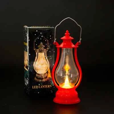 Lámpara de Aceite LED Retro Decoración Jardín/Exterior/Multicolor Lámpara de Escritorio A Prueba de Viento Foto 1 de 4