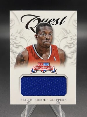 Camiseta deportiva Panini Crusade Quest GU 2012-13 #1 Eric Bledsoe Los Angeles Clippers Foto 1 de 2
