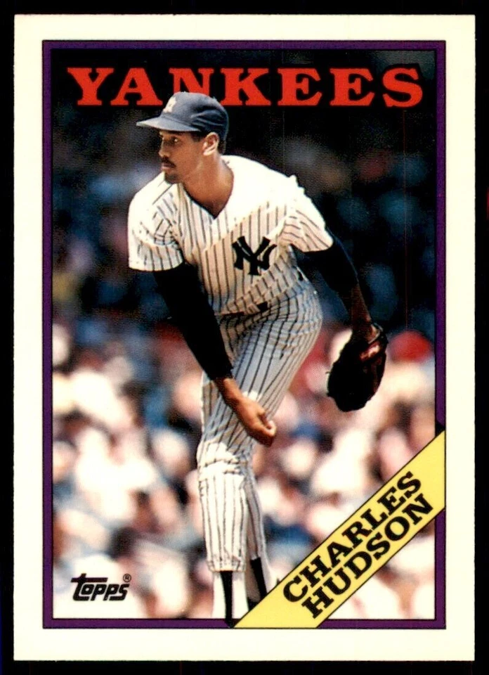 1988 Topps Tiffany Charles Hudson Baseball Cards #636 - Image 1 of 2