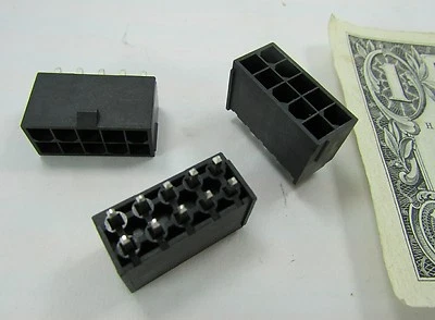 10 Methode 10-Position 2-Row Board Connectors Sockets 26100021001 2610-00-210-01 - Image 1 of 4