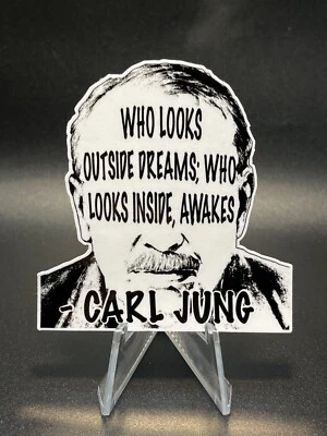 VITRAL DESIGNS Carl Jung Quote Stickers Collection