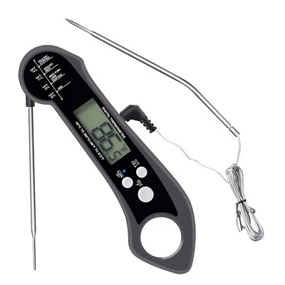 Digital Meat Thermometer with Attachable, oven safe, extension probe - Image 1 of 4