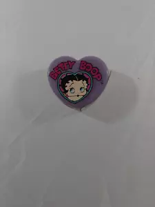 BETTY BOOP HEART SHAPED PENCIL SHARPENER PURPLE - Picture 1 of 1