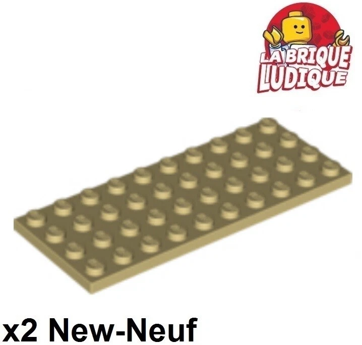 LEGO 2x Platte 4x10 10x4 Beige/Tan 3030 Neu - Bild 1 von 1