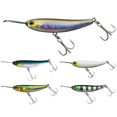 Illex Riser Bait 006 6cm 16,6g Topwater Pencil Bait Oberflächen Wobbler Barsch - Bild 1 von 4