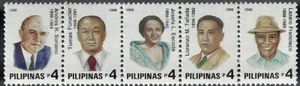Philippines #Mi2897-Mi2901 MNH 1998 Filiipino Heroes Nationalism [2536] - Picture 1 of 1