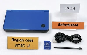 Consola Nintendo DSi XL Azul Versión Japonesa Reacondicionada UTL001 Buen Estado - Imagen 1 de 24