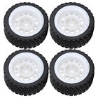 4Pack Off-Road RC Crawler Wheel Tires Rim Repalcement For Rally 1/10 RC Car