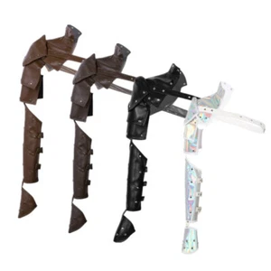 Adults Gothic Knight Shoulder Armors PU Single Shoulder Guard with Arm Strap - Picture 1 of 44