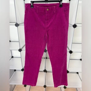 Caribbean Joe Damen Cordhose gerades Bein hellrosa Größe 12 - Bild 1 von 8