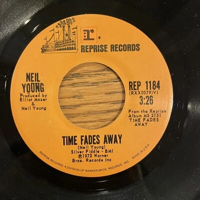 NEIL YOUNG - TIME FADES AWAY / THE LAST TRIP TO TULSA, REPRISE, 45, 1973, MINT ! - Image 1 of 4