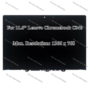 Lenovo Chromebook C340-11 11.6" HD LCD Touch Screen Display Digitizer Assembly - Picture 1 of 5