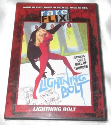 Lightning Bolt (1966) DVD (New) Rare Flix James Bond-esque Flick Foto 1 de 2