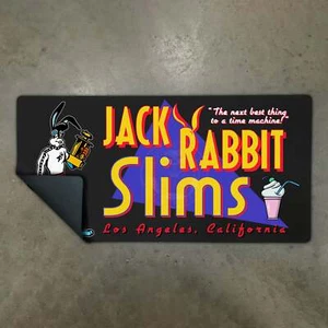 Pulp Fiction Jack Rabbit Slims Gaming Mat Vincent Vega 90s - Picture 1 of 1