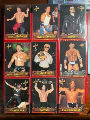 1999  WCW Topps Embossed  22 CARD LOT !!!  Steal deal !!  Flair Psychosis Berlyn - Image 1 of 3