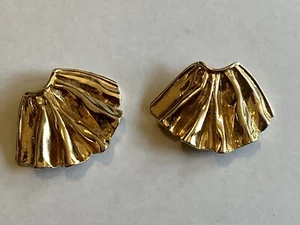 Clips para zapatos vintage con volantes tono dorado SG D'Or  - Imagen 1 de 5