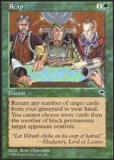 Reap ~ Heavily Played Tempest MTG Magic UltimateMTG Green Card
