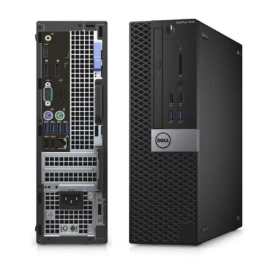 Dell OptiPlex 7040 SFF Desktop i5 6500 8GB RAM 256GB SSD Win 10 PRO WIFI - Image 1 of 4