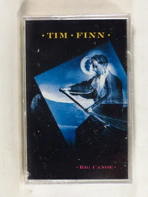 TIM FINN ‎– Big Canoe 19881st US. cassette SEALED Crowded House, Split Enz - Image 1 of 2