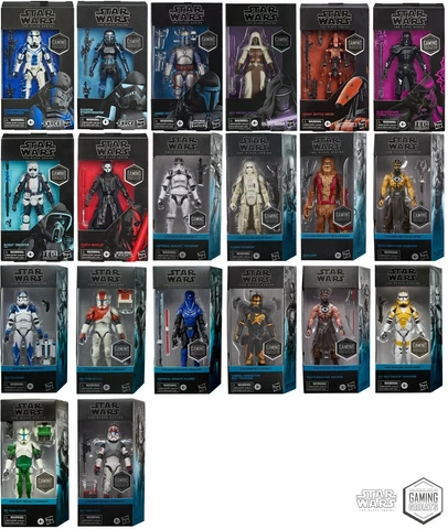 STAR WARS BLACK SERIES GAMING GREATS EXCLUSIVES DARTH NIHILUS JANGO FETT PURGE Cover