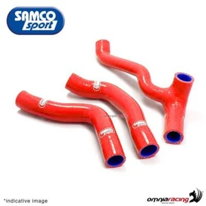 Samco hoses radiator kit color red for Cobra CX65 2007/2011 - Picture 1 of 5