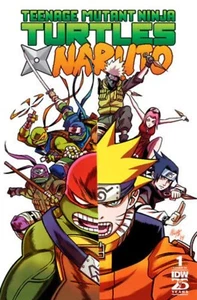 TEENAGE MUTANT NINJA TURTLES X NARUTO #1 SMITH VARIANT IDW COMICS TMNT 2024 - Picture 1 of 1
