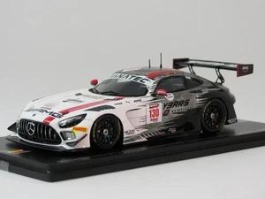 SPARK SB822 MERCEDES AMG GT3 EVO N°130 Team GruppeM Racing 24H Spa 2024 1/43 - Picture 1 of 1