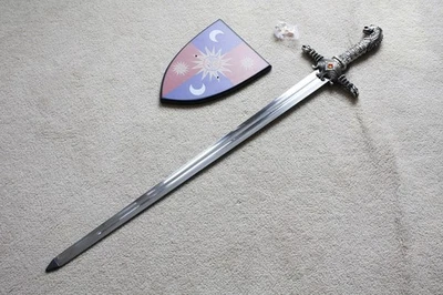 S1022 RÉPLICA DE PELÍCULA ACCESORIOS DECORACIÓN DEL HOGAR ESPADA DE BRIENNE TARTH 42.7" CON PLACA Foto 1 de 4