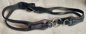 Vintage Black Ladies’ Prada Belt 92cm 36” - Picture 1 of 13