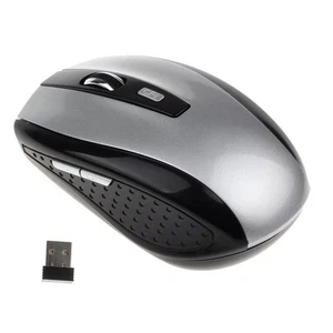 wireless Optical mouse, 2.4GHz wireless mouse, with USB receiver, ergonomic mous - Picture 1 of 14