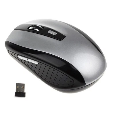 wireless Optical mouse, 2.4GHz wireless mouse, with USB receiver, ergonomic mous - Image 1 of 4