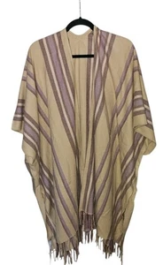 Madewell Mantello/Sciarpa/Wrap O/S Frange Braccioli NUOVO - Foto 1 di 8