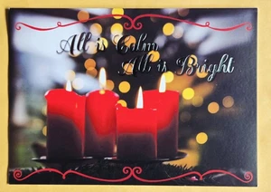 Merry Christmas Greeting Card (+ Envelope 5x7").  - Picture 1 of 4