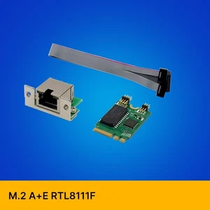 For Win7/8 M.2 A/E RTL8111F Gigabit Ethernet Adapter Network Interface Card - Picture 1 of 5