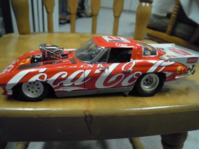 1963 Coca Cola Pro Mod Corvette Danbury Mint 1/24 Have Box & Papework READ - Image 1 of 4