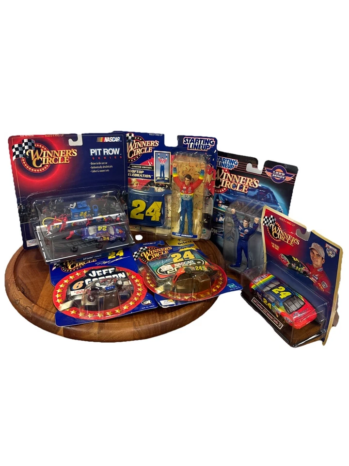 De colección Jeff Gordon Winners Circle Lote 6 Nuevos Put Row, Life Time, NASCAR Foto 1 de 4