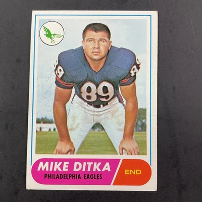1968 Topps Set-Break #162 Mike Ditka Foto 1 de 2