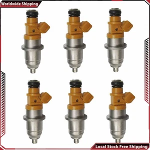 6PCS Fuel Injectors For 60V-13761-00-00 2003 Up Yamaha Outboard HPDI 250 300HP - Picture 1 of 5